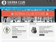 Tablet Screenshot of donate.sierrasd.org